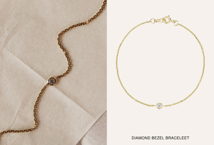 Diamond Bezel Bracelet