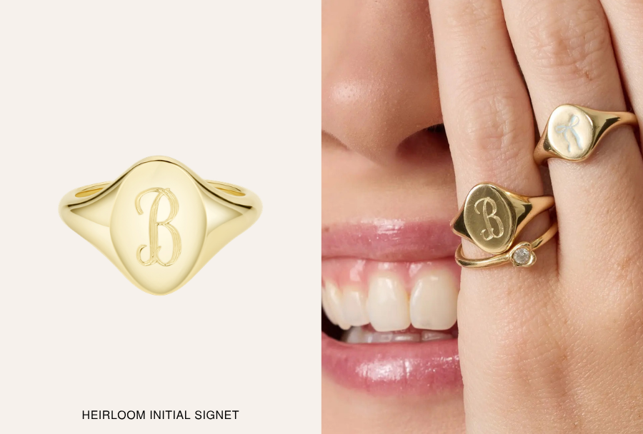 Heirloom Initial Signet