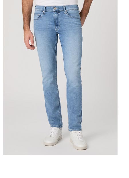 Transcend Vintage Federal 34" Slim Straight Jean in Emberton
