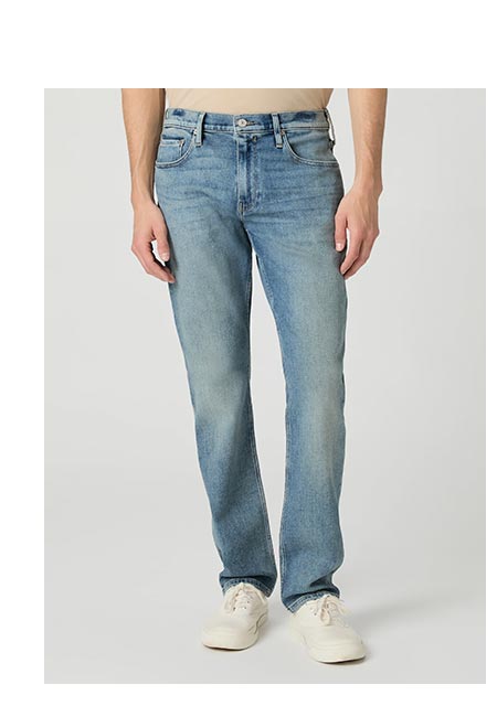 Transcend Vintage Federal 32" Slim Straight Jean in Towry