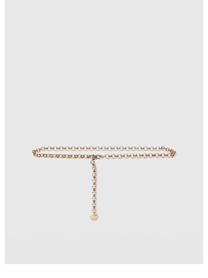 Adeline Belt in Light Gold