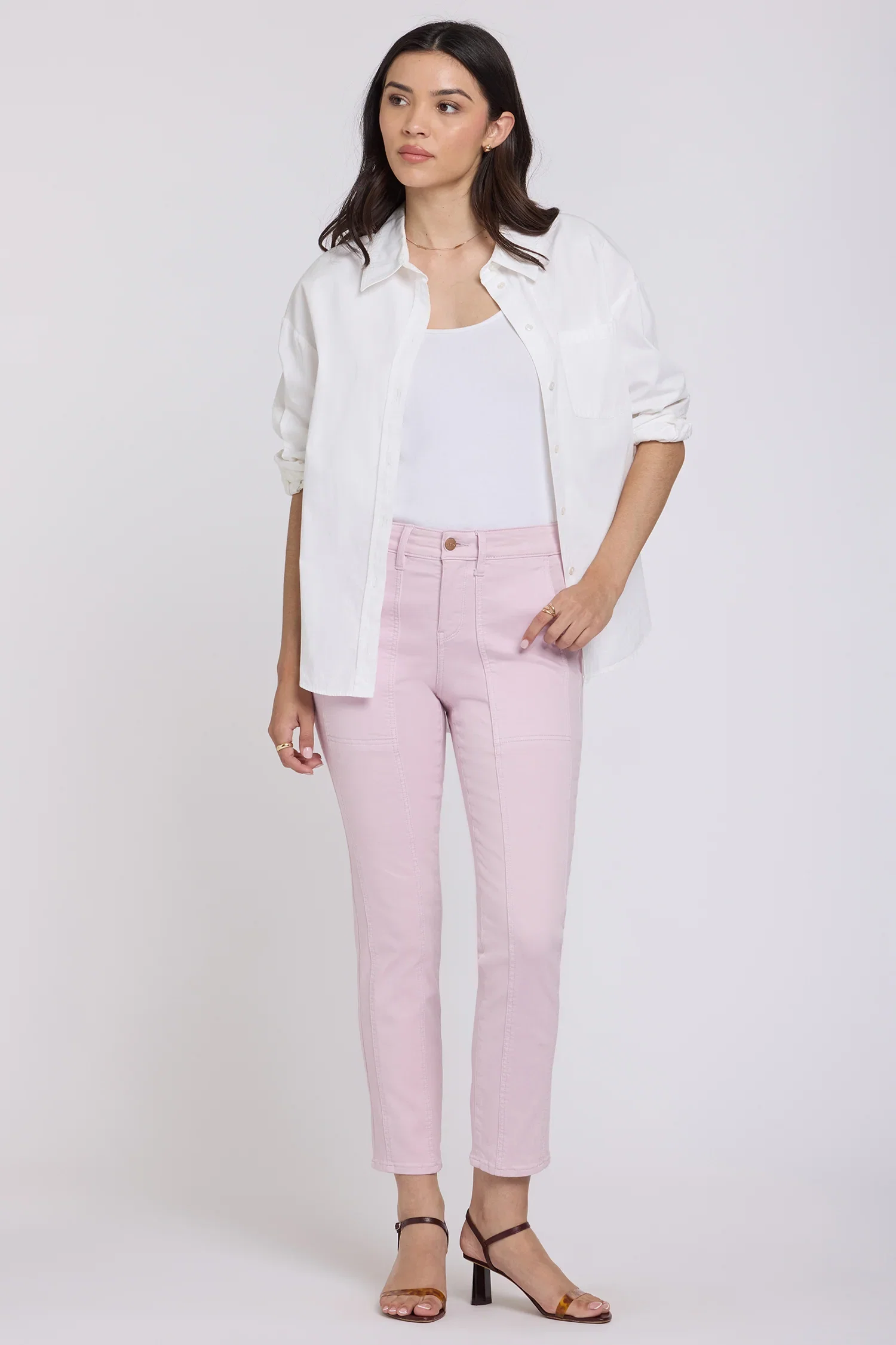 Image of Margot Girlfriend Jeans - Light Lilac