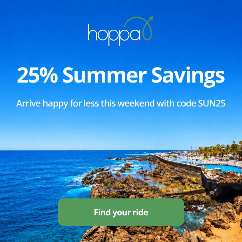 25% Summer Savings - 25% off transfers worldwide with code SUN25