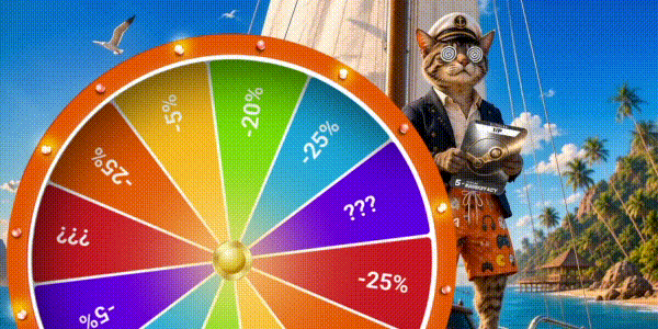 One spin is all it takes.