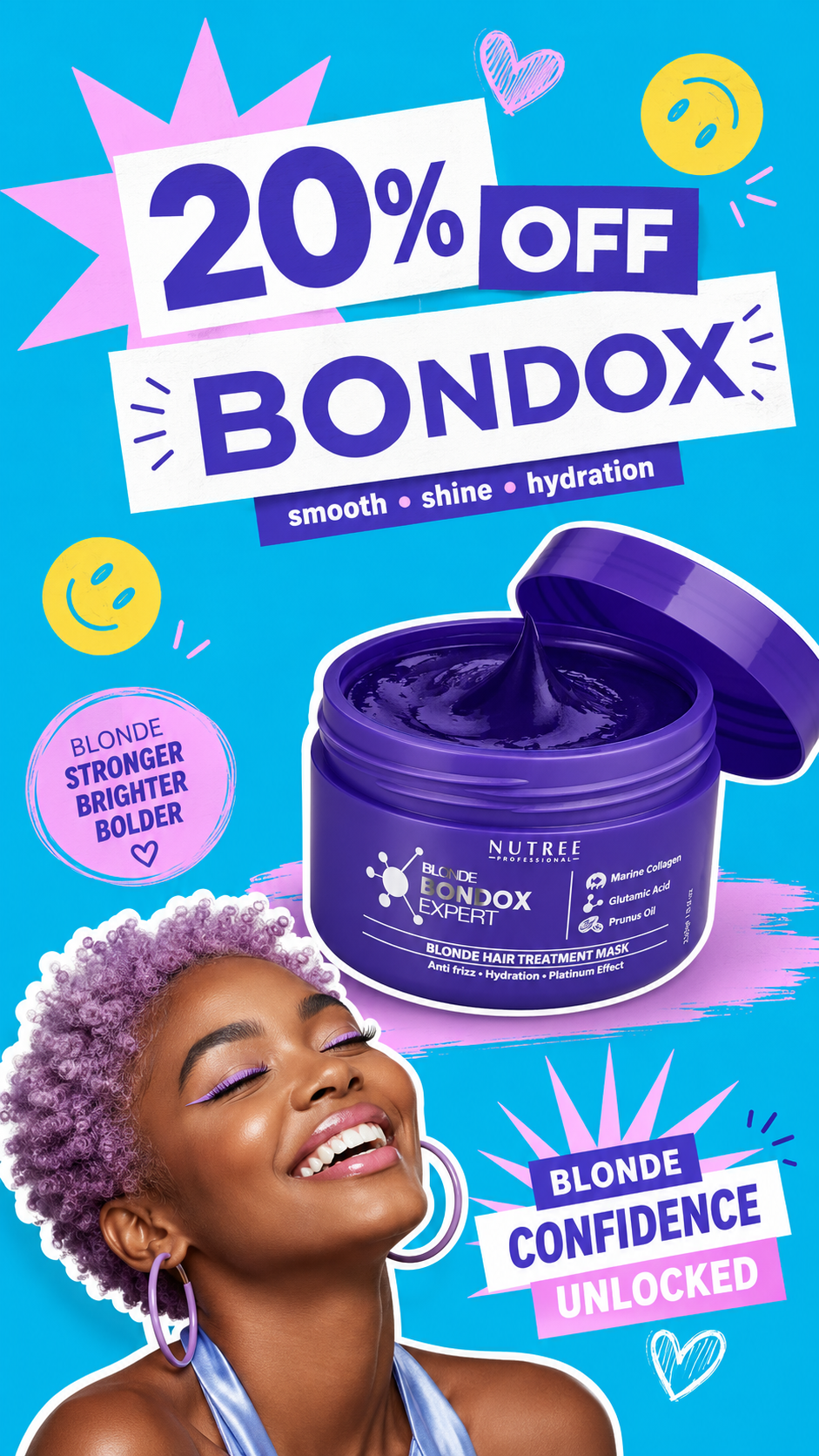 Blonde Bondox promotional visual