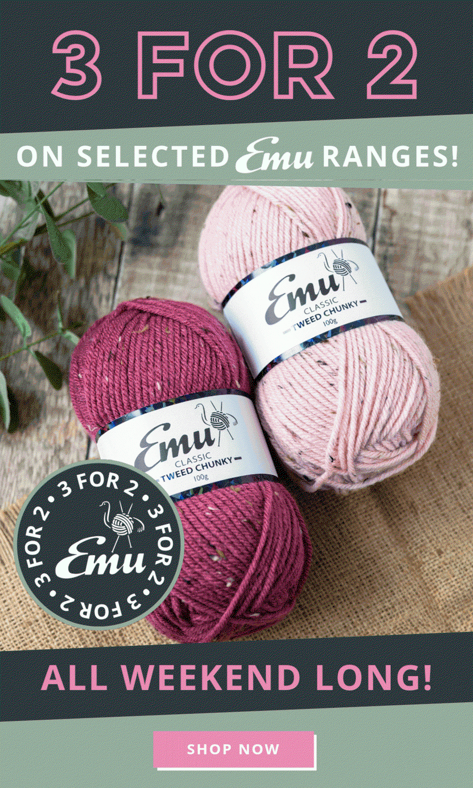 Emu 3 For 2 Offer