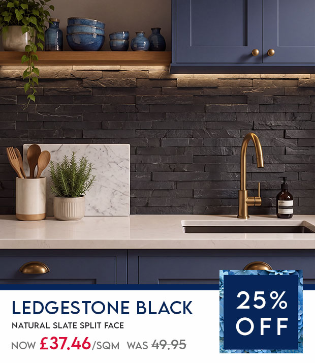 Ledgestone Black