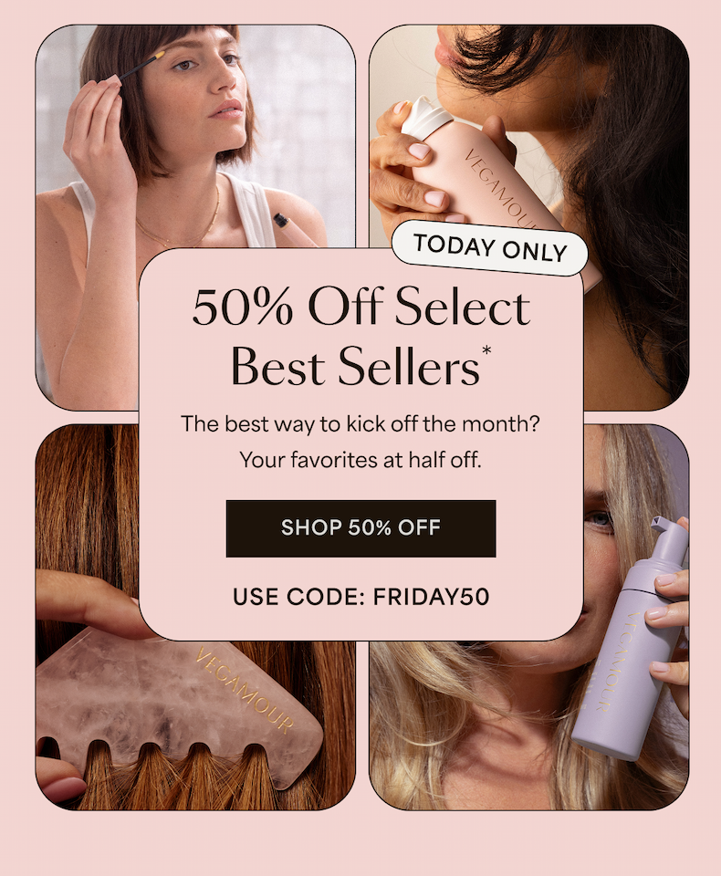 Today only 50% Off Select Best Sellers* The best way to kick off the month? Your favorites at half off. Shop 50% Off | Use code: FRIDAY50