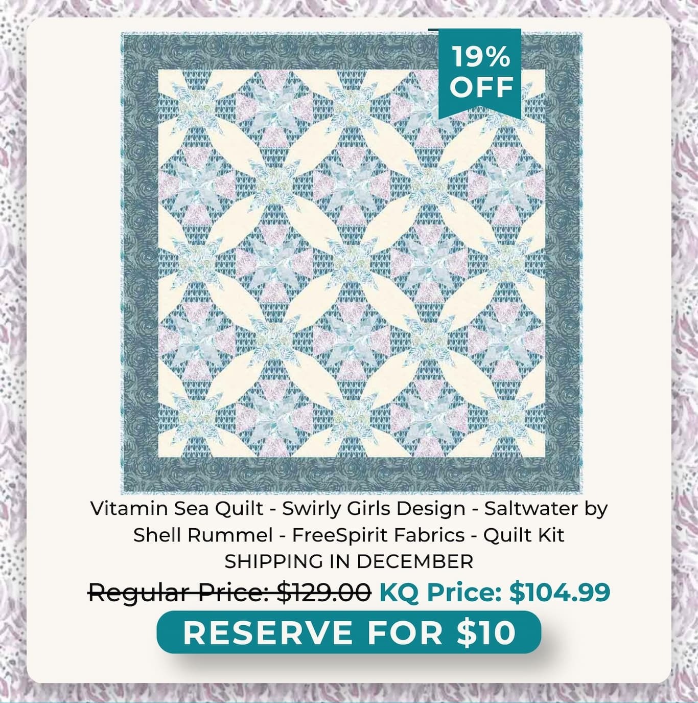 Vitamin Sea Quilt Kit