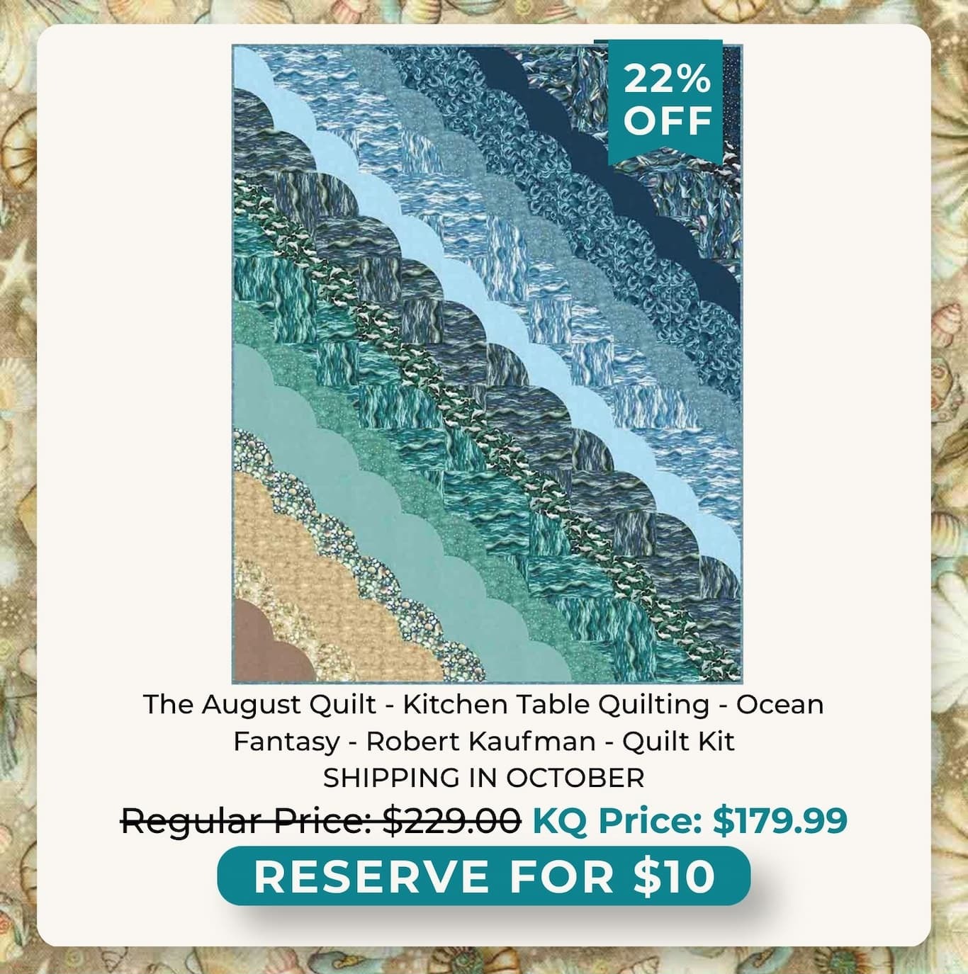 The August Quilt Kit