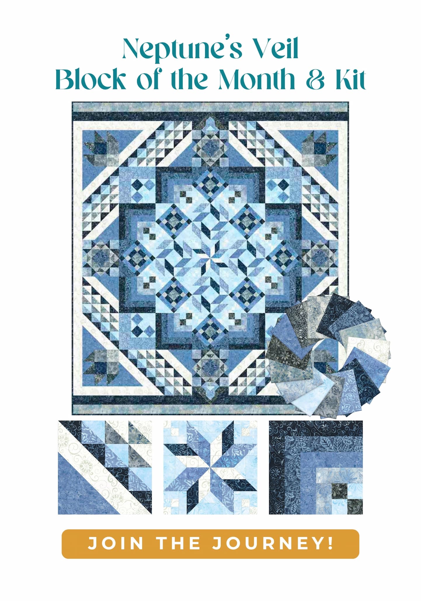 Neptune's Veil Block of the month
