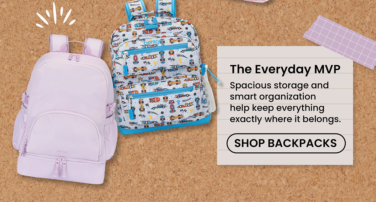 The Everyday MVP - Spacious Storage And Smart Organization Help Keep Everything Exactly Where It Belongs - Shop Backpacks