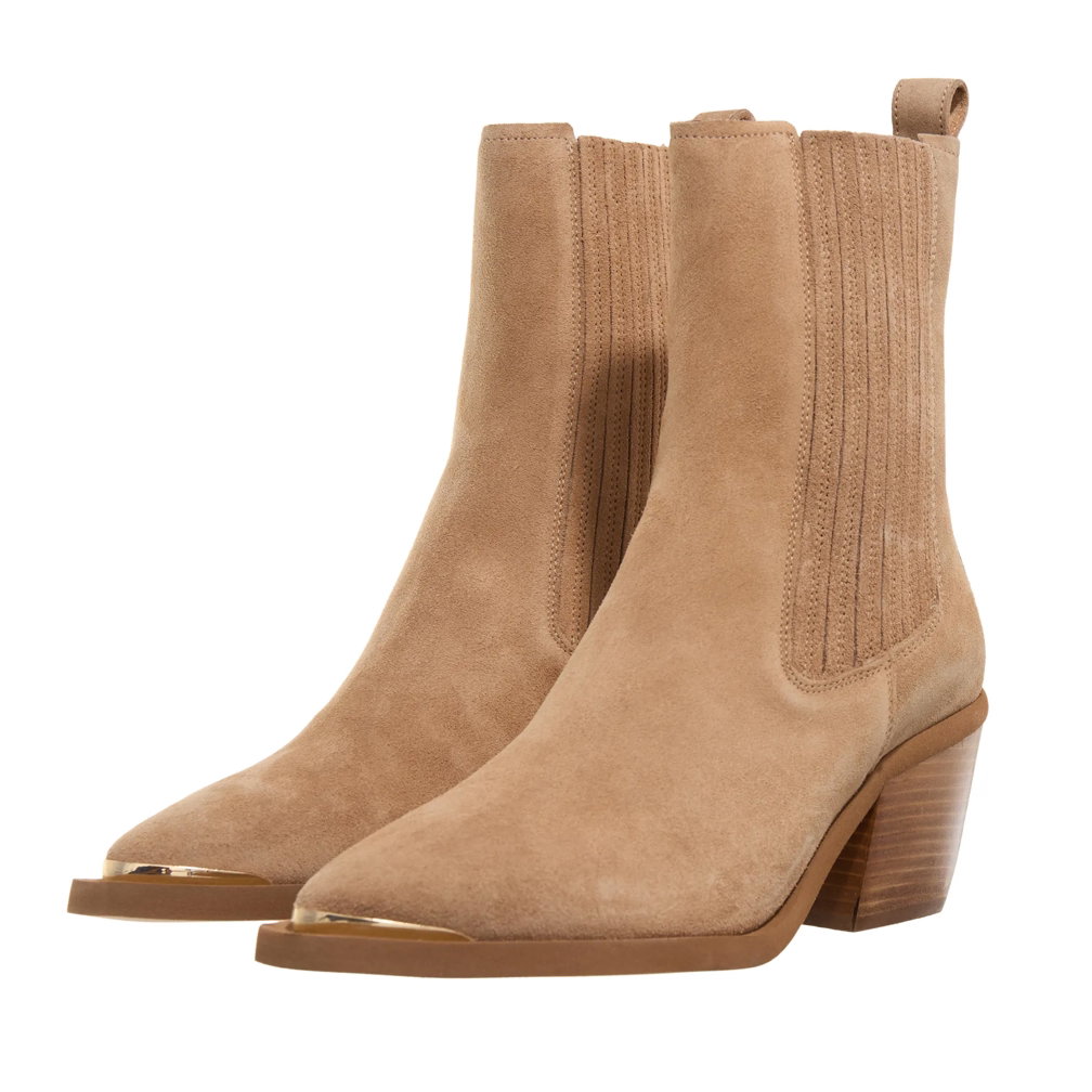 Nubikk Liv Loua Metal Oak Suede Stiefeletten