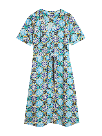 Shop Val Linen Blend Dress