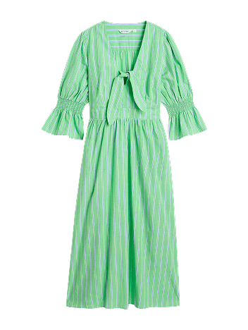 Shop Maisie Poplin Stripe Dress