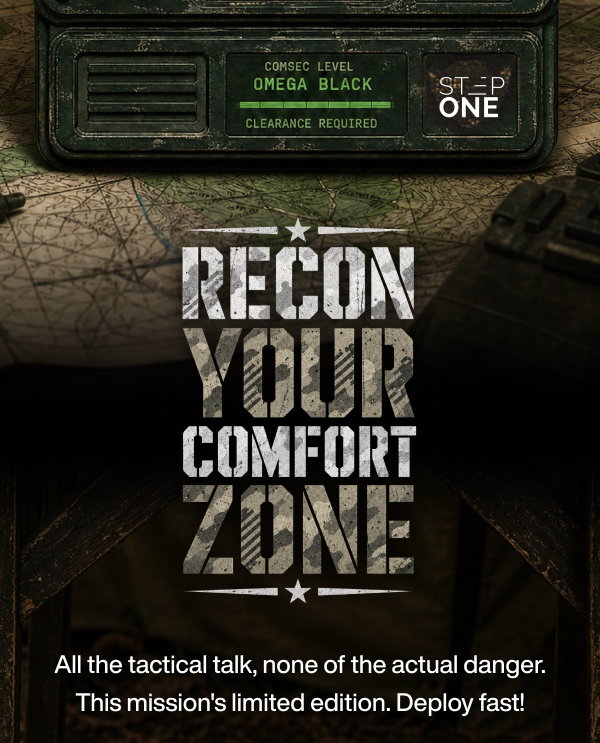 Recon your comfort zone