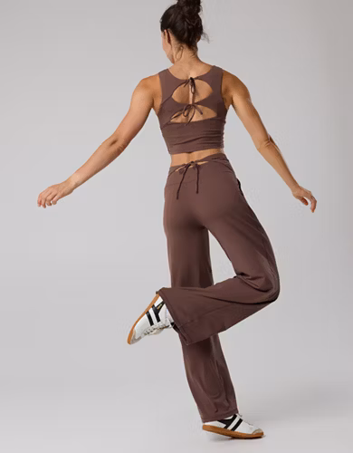 OFFLINE By Aerie Real Me XTRA High Waisted Tie Back Trouser