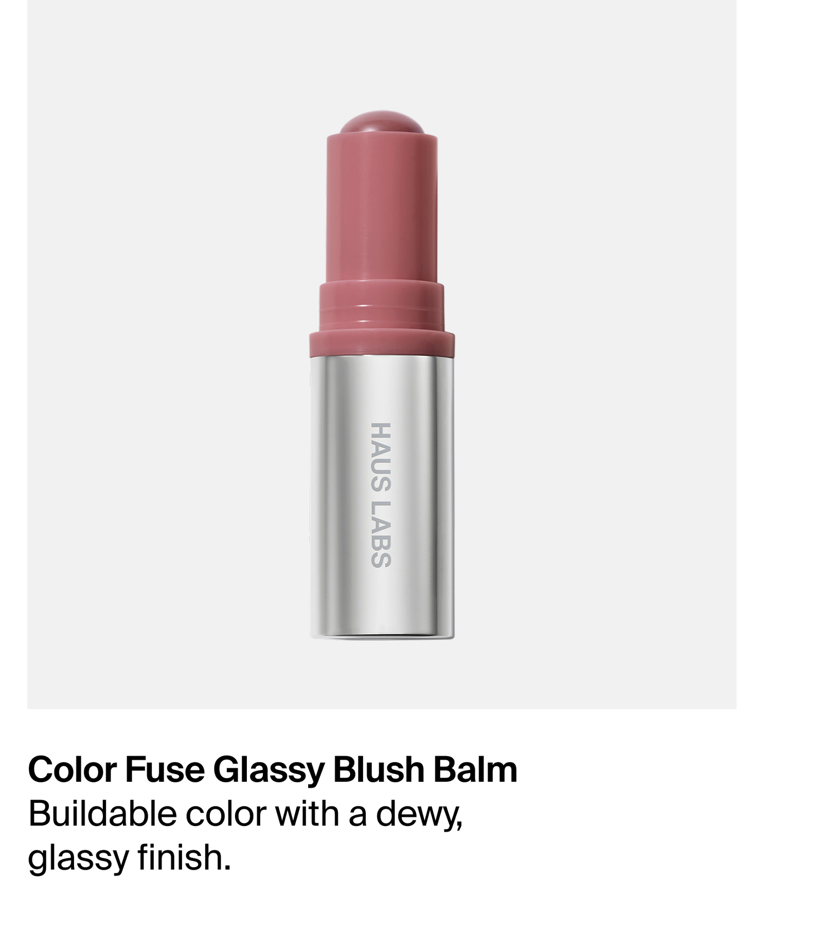 Color Fuse Glassy Blush Balm