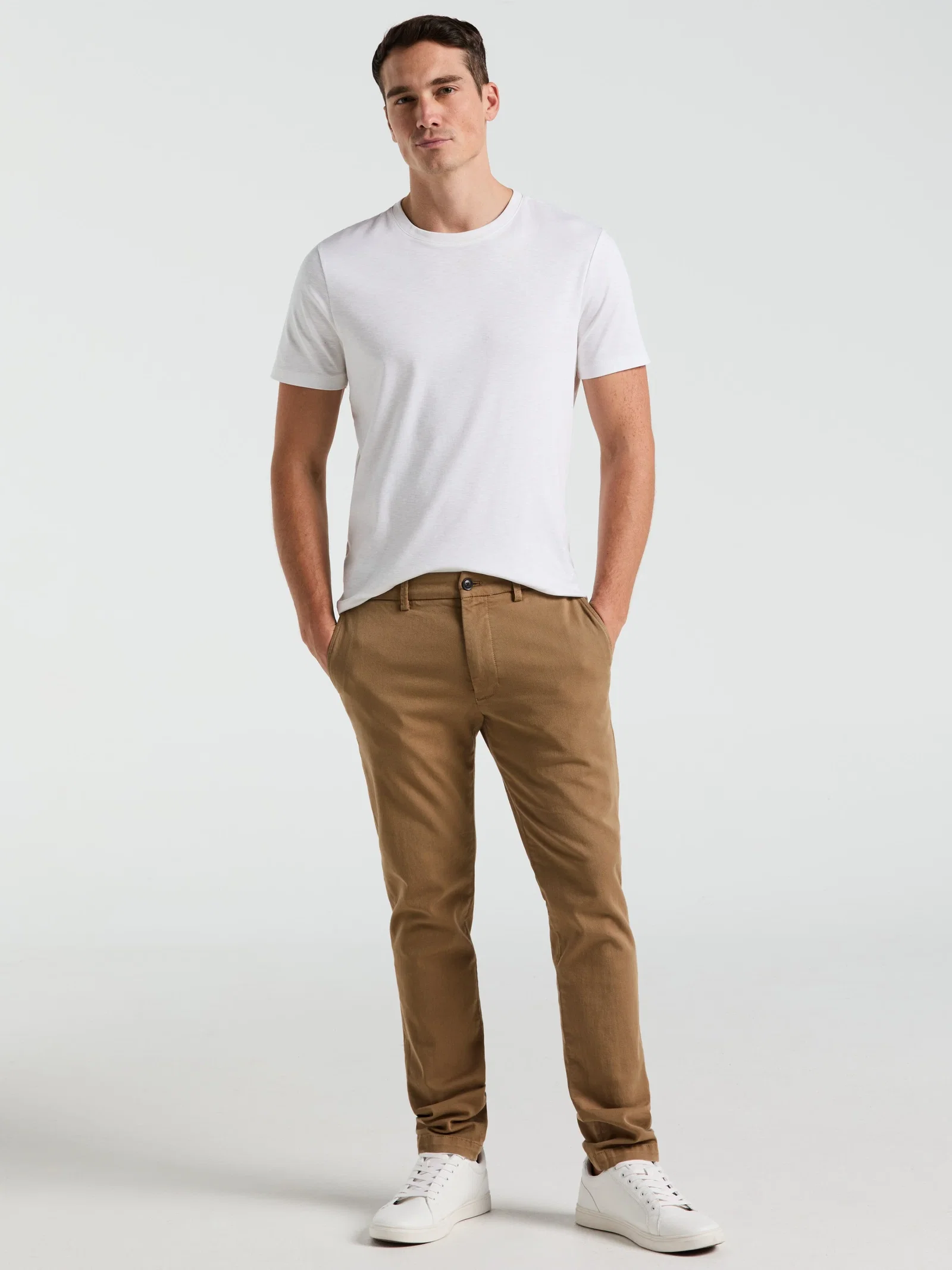 Slim Fit Dyed Solid Twill Chino Pant Slim Fit Dyed Solid Twill Chino Pant