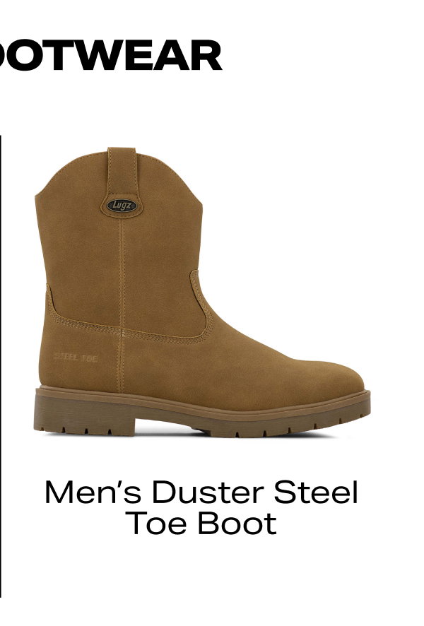 Men’s Duster Steel Toe Boot