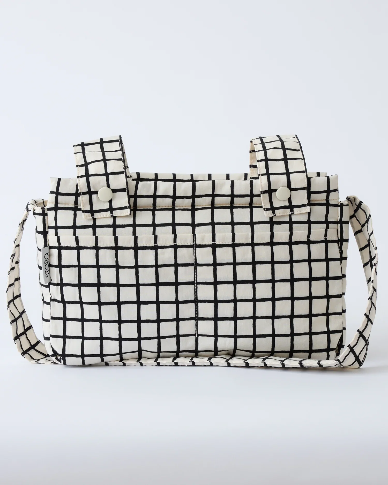 Image of Stroller Party™ Caddy Bag | Black Grid