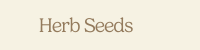 Herb Seeds