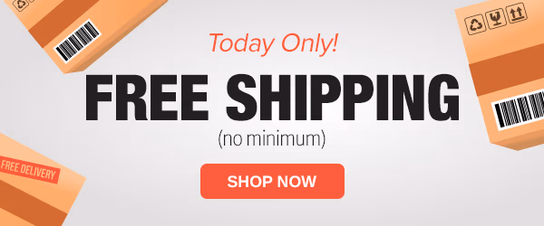 Today Only: FREE SHIPPING