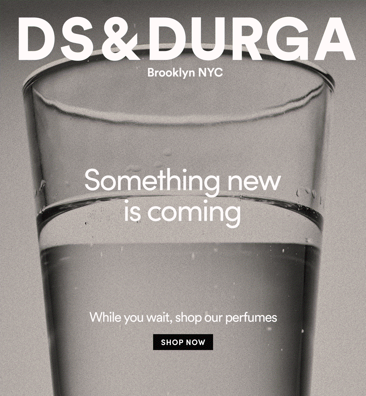 something new is coming. while you wait, shop perfumes