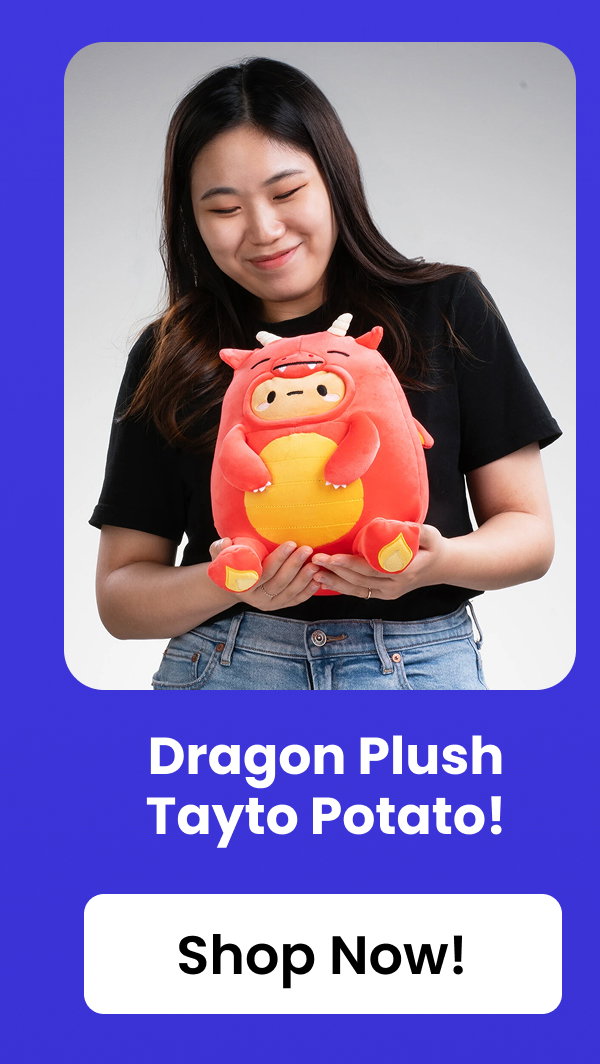 Dragon Plush Tayto Potato!