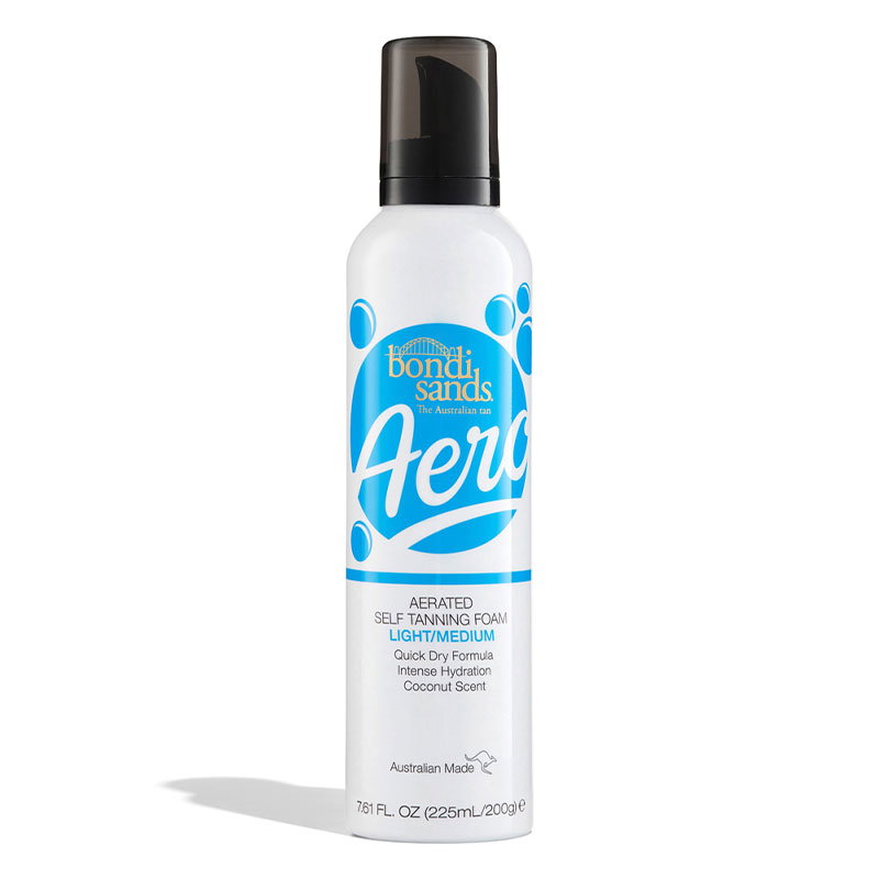 Image of Bondi Sands Aero Tanning Foam Light/Medium 225ml