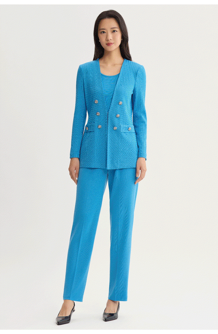 Textural Tonal Knit Jacket