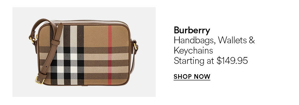 Burberry - Handbags, wallets & keychains - Starting at $149.95 - SHOP NOW >