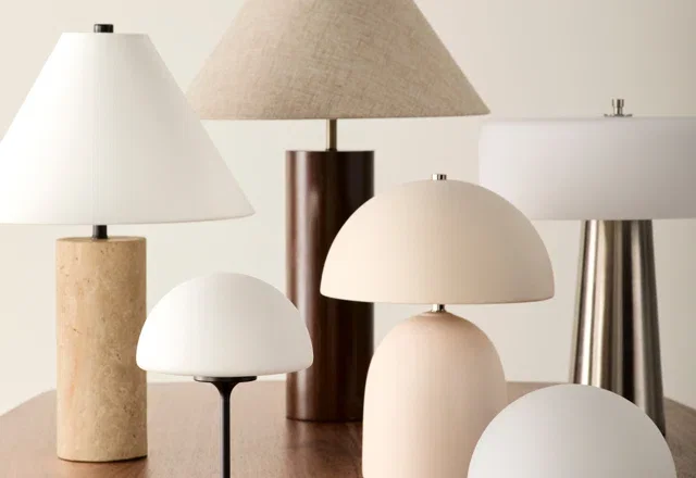 Brighten Up: New Table Lamps