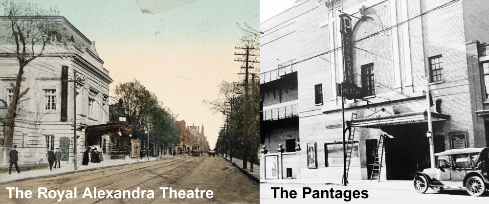 The Royal Alexandra Theatre and the Patanges Theatre