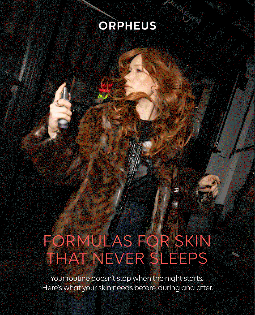 Formulas for skin that never sleeps