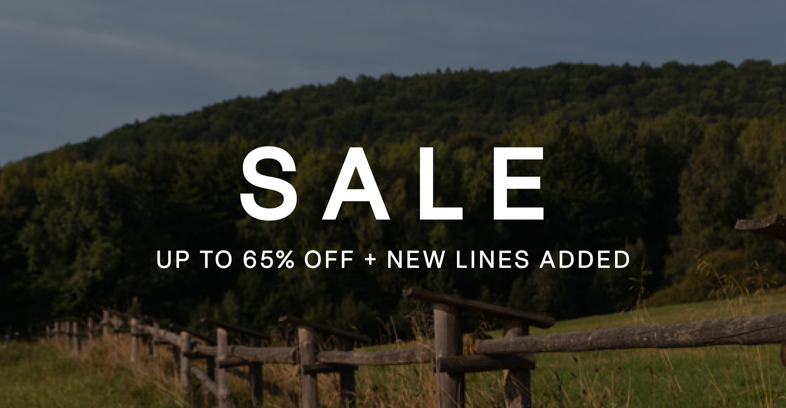 SALE | Up to 65% Off + New Lines Added