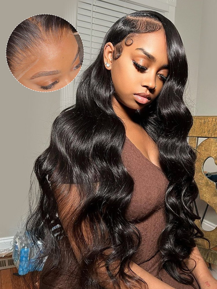 Alipearl 13*4 HD Lace Front Wig and 5*5 Lace Closure Wig Body Wave Human Hair Wigs