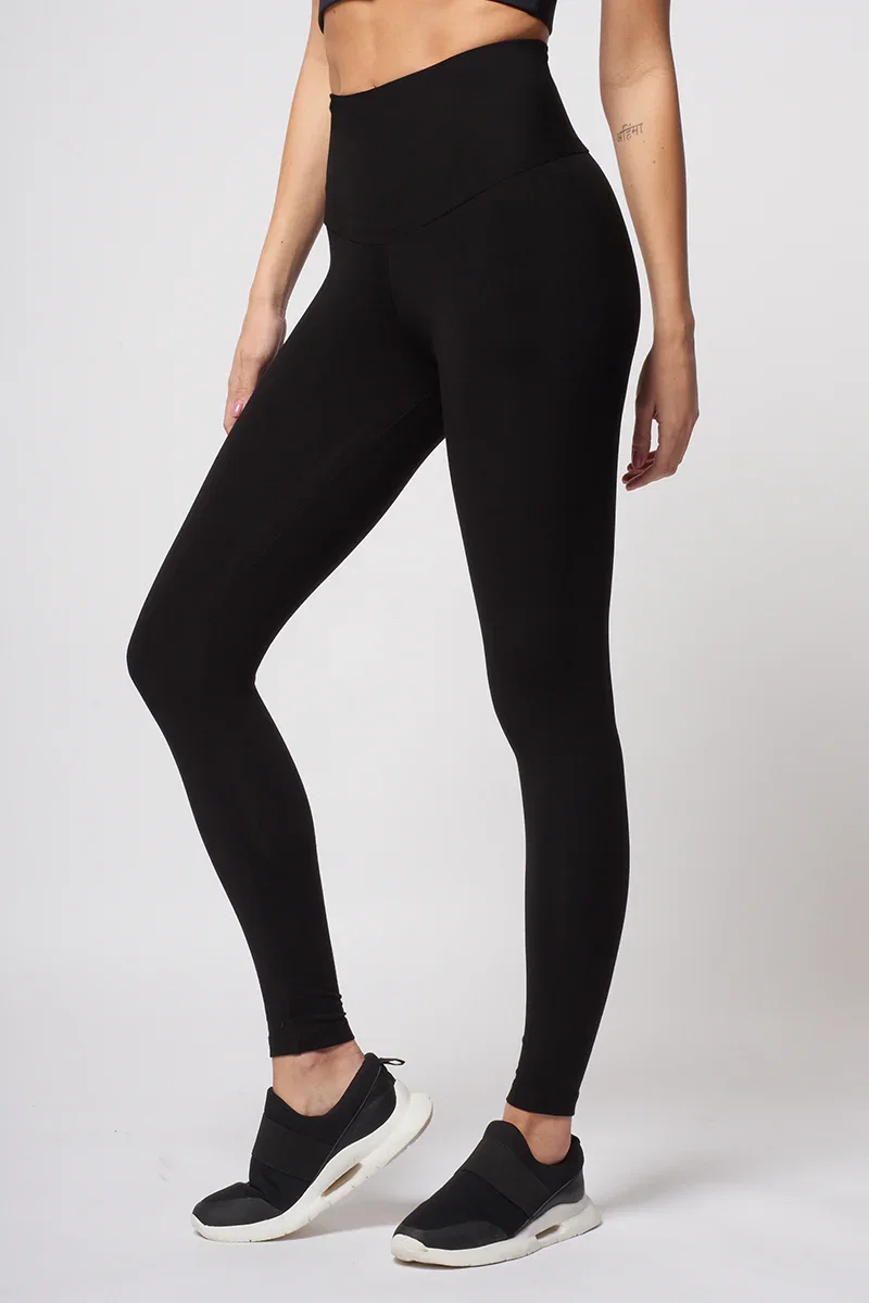 Image of Extra Strong Compression Tummy Control Leggings Black