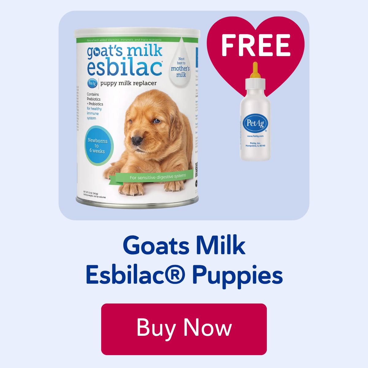 Goats Milk Esbilac® Puppies