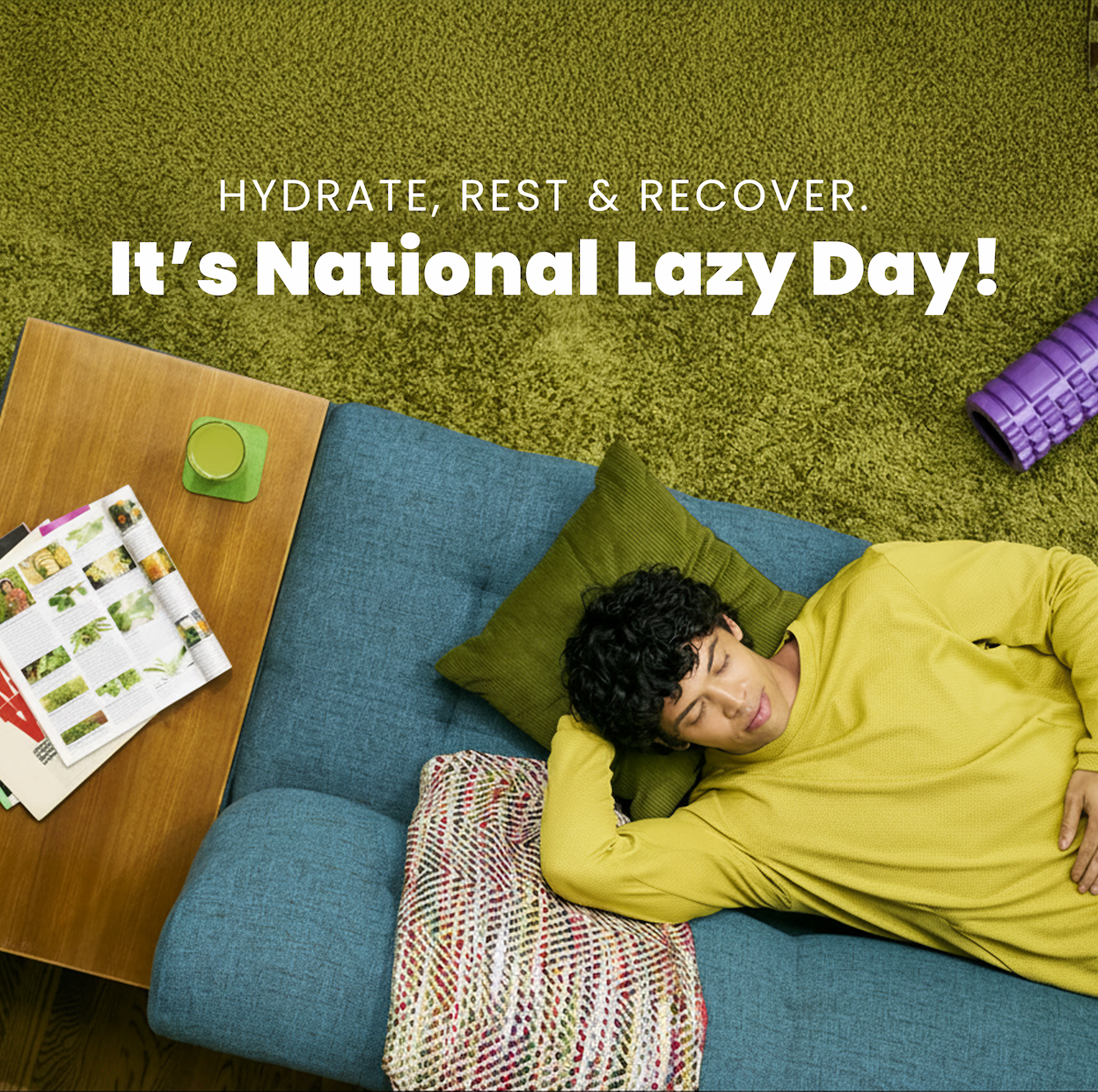It's National Lazy Day!