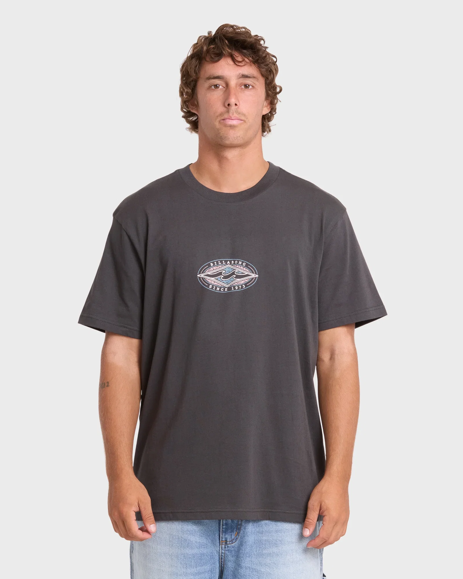 Image of Rotor Diamond Premium Short Sleeve Knit Graphic T-Shirt - Raven
