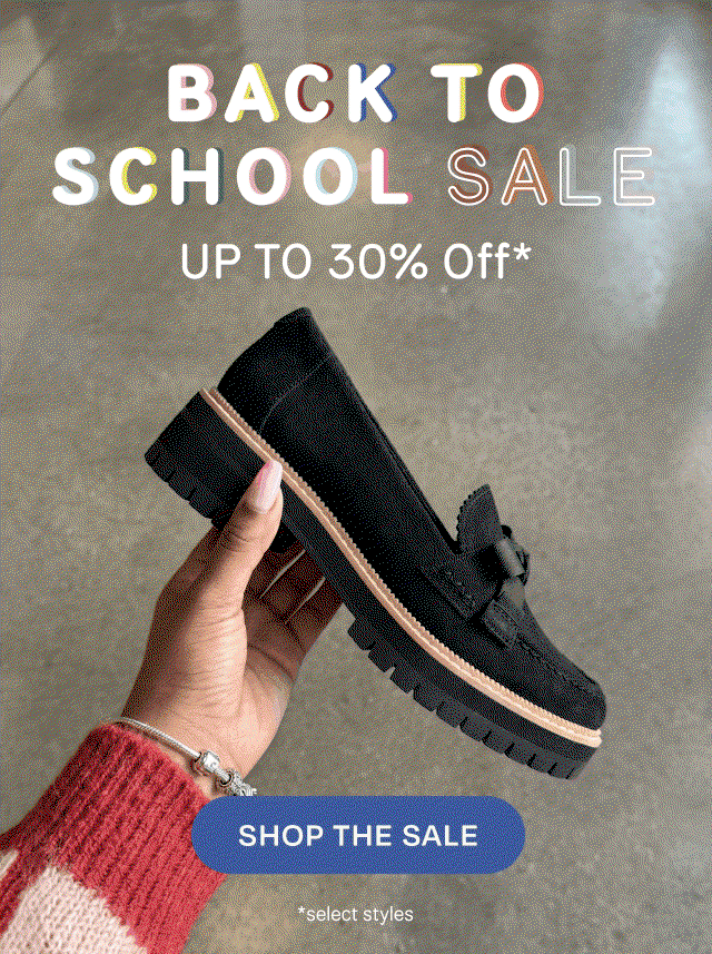 Back to School Sale