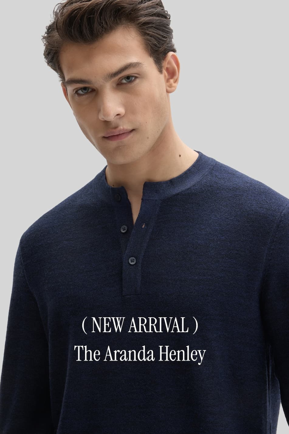 The Aranda Henley Sweater