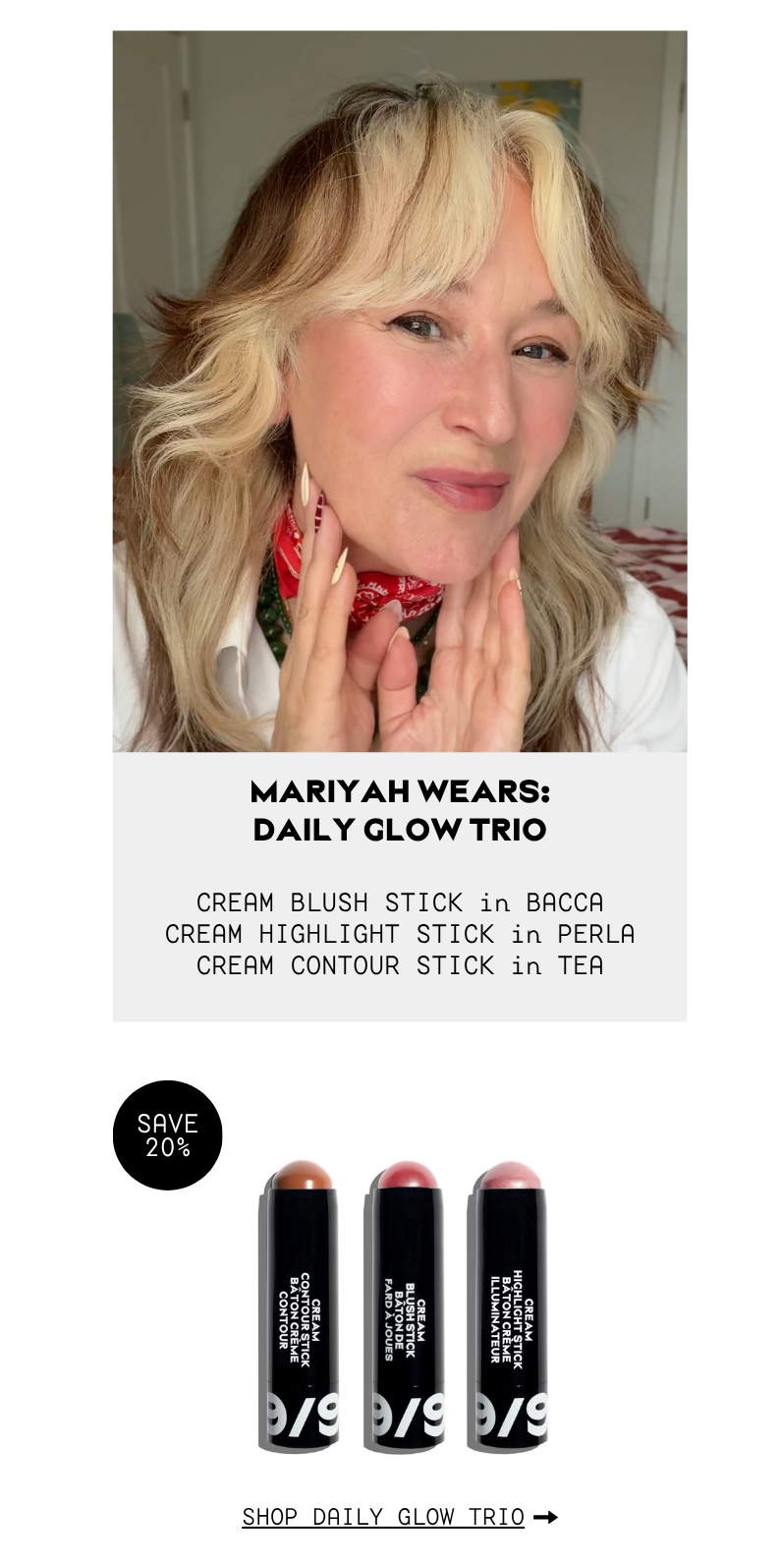 Shop Daily Glow Trio