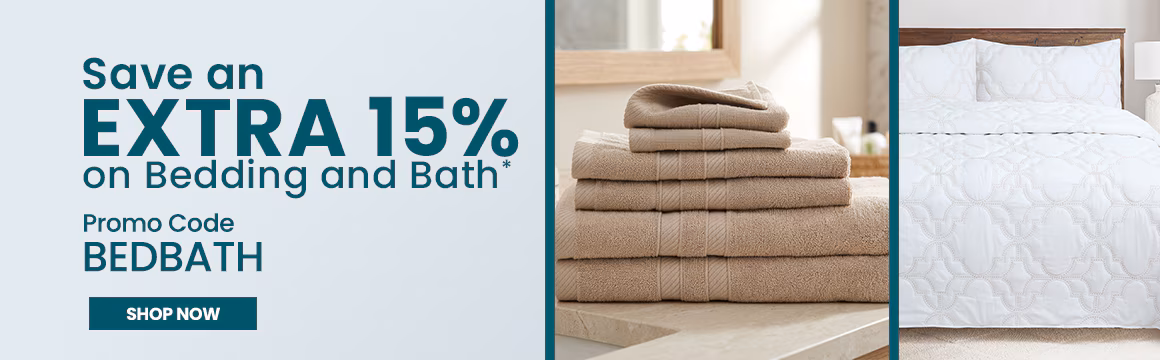 CORP 15% Off Bedding & Bath