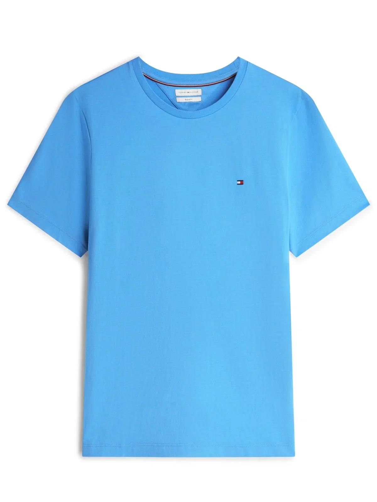 Softes T-Shirt mit kleiner Logo-Stickerei, Regular Fit
