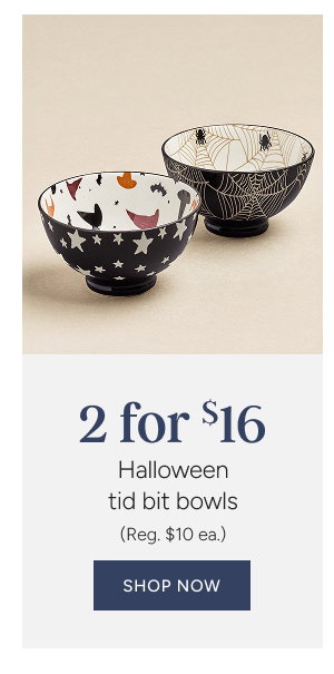 Halloween Tid Bit Bowls Special Price 2 for $16 (reg. $10 ea)