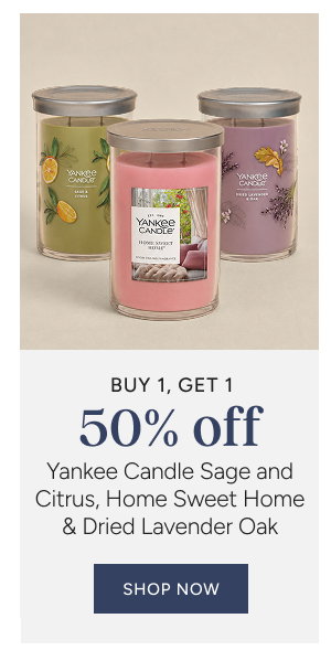 Yankee Candle August Fragrance of Month BOGO 50% Off