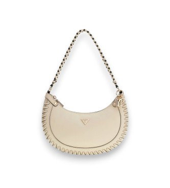 Bolso hobo de hombro Petra beige