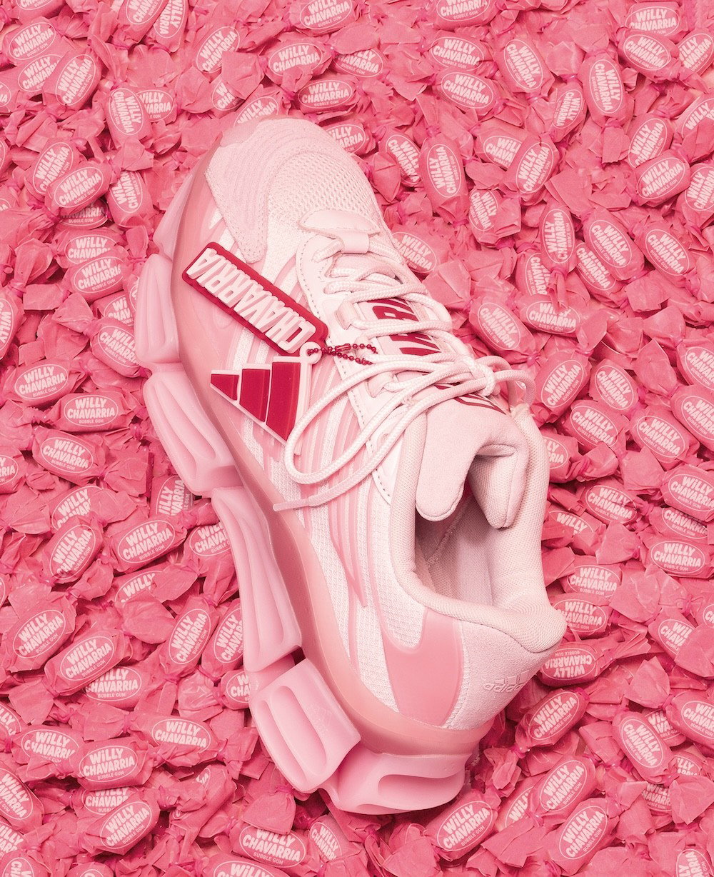 adidas Originals x Willy Chavarria Megaride "Powder Red"